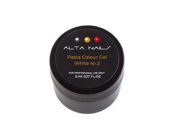 ALTA NAILS Pasta Colour Gel White Nr. 2, 5ml