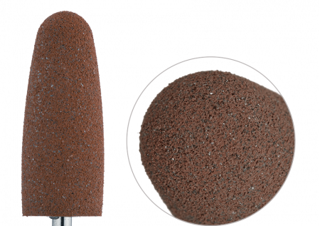 Silikonpolierer  ⌀10*24mm, Braun  (C)