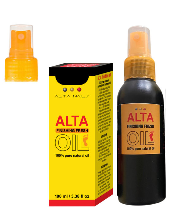 ALTA finishing Fresh Orange oil 100 ml (100% pure natural oil) mit spaypomp